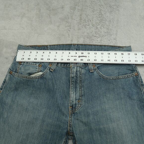Levi's 559 Jeans Mens Size 34x30 Blue Relaxed Straight 100% Cotton Denim Pants - Picture 13 of 16